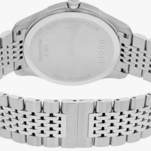 Title: Gucci Men's G-Timeless Stainless Steel Watch - Brown Dial, 41mm - Picture 2 of 2